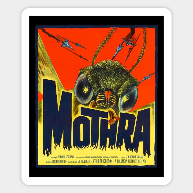 Mothra (1961) Magnet by MondoWarhola